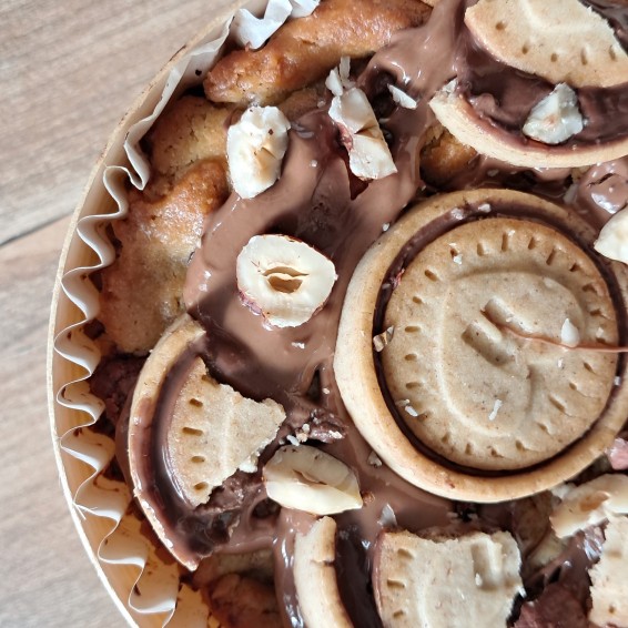 Cookie Cœur Pâte Crue - Fait Maison | Blondiy's Cook