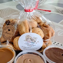Cookie Cœur Pâte Crue - Fait Maison | Blondiy's Cook