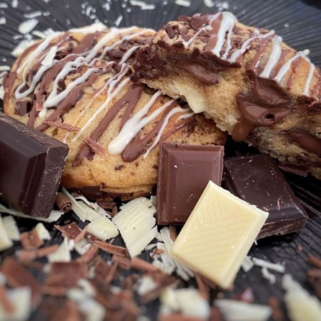 Cookie 3 Chocolats - Fait Maison | Blondiy's Cook