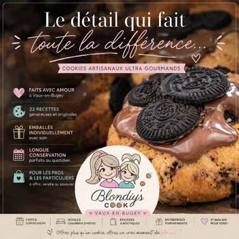 🍪 LE COOKIE QUI FAIT CRAQUER AVANT MÊME LA PREMIÈRE BOUCHÉE

Il y a des gourmandises qu’on regarde…
et d’autres qu’on a déjà envie de goûter.

Les miens font partie des deux.

Des cookies ultra gourmands, généreux, faits artisanalement, pensés pour déclencher une vraie envie dès le premier regard.

👉 Pour les professionnels :
un produit qui attire en vitrine, enrichit une offre café, hôtel, boutique ou cadeau client, et se vend naturellement grâce à son côté gourmand et visuel.

👉 Pour les particuliers :
un plaisir immédiat, une pause sucrée, un cadeau, ou juste une envie qui ne se discute pas 😏

✨ 22 recettes
✨ fabrication artisanale
✨ emballage individuel prêt à vendre ou offrir
✨ longue conservation

Si vous cherchez un produit qui attire vraiment l’œil et donne envie sans réfléchir…

vous venez peut-être de le trouver.

📩 disponible pour pros & particuliers

#cookies #gourmandise #ınstafood #foodporn #DessertLovers
